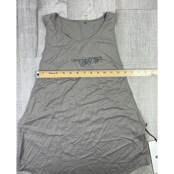 NWT Lululemon Lab Mesh Tank Top Graphic Women’s Size 10 In Raw Linen Gym I - Picture 8 of 9